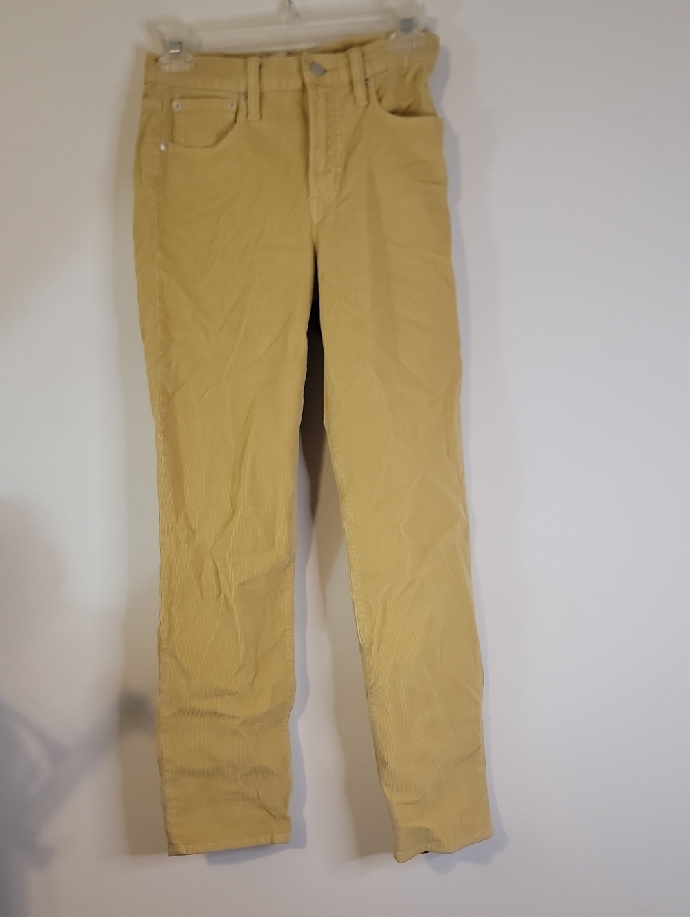 J. Crew Mustard Corduroy Pants